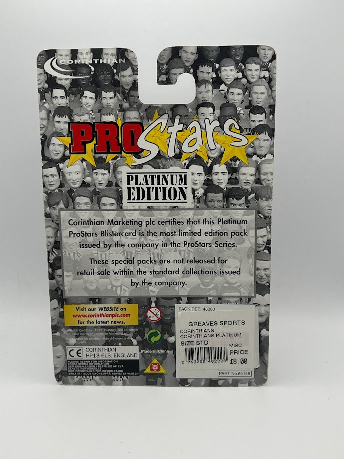 Christian Vieri - Corinthian ProStars Football Figure - Italy - PRO059 - Platinum Edition