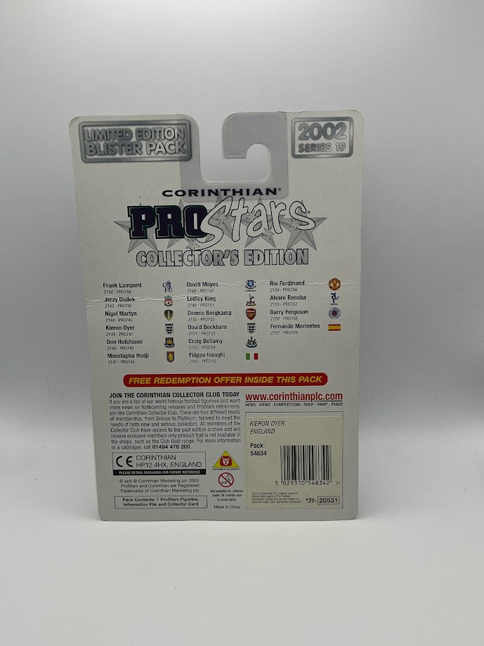 Kieron Dyer - Corinthian ProStars Collector's Edition Series 19 - England - PRO747
