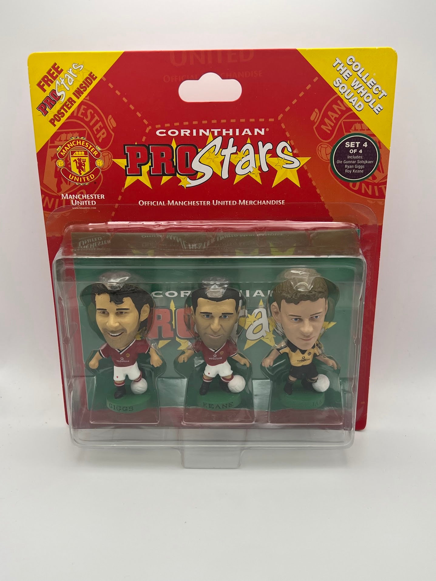 Manchester United Multi Pack - 3 Pack 1 Manchester United Corinthian Football Figures - Set 4 of 4