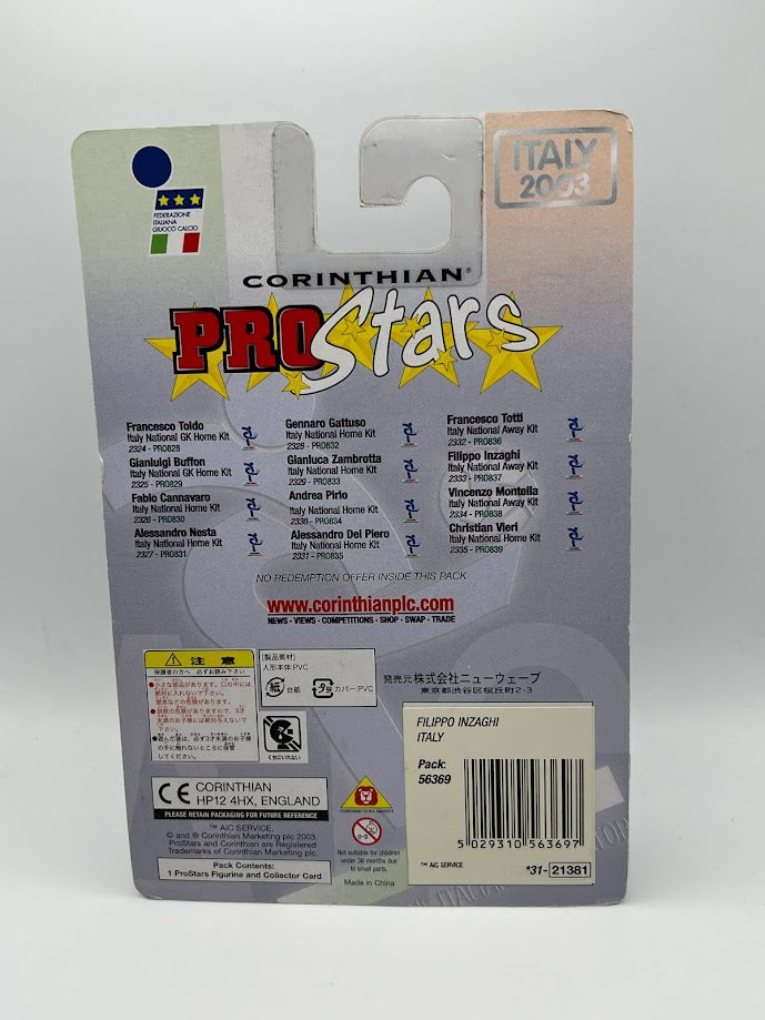 Filippo Inzaghi - Corinthian ProStars - Italy - PRO837