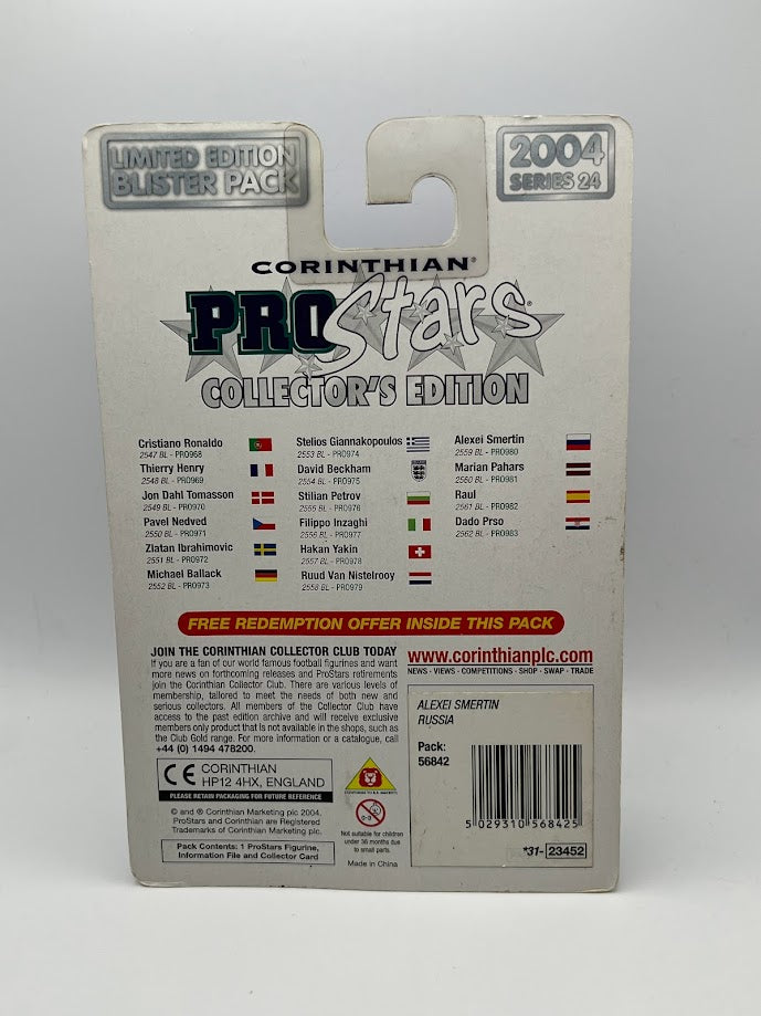Alexei Smertin - Corinthian ProStars Collector's Edition Series 24 - Russia - PRO980