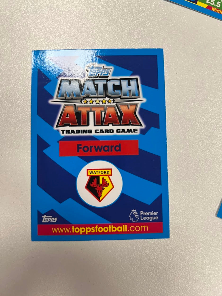 8x Watford - Topps Match Attax Football Cards