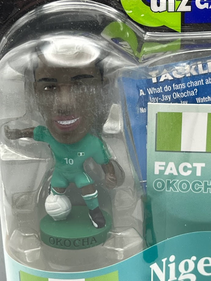 Jay Jay Okocha Corinthian ProStars Football Figure - Nigeria - PR062 - Collectible - Quiz Game