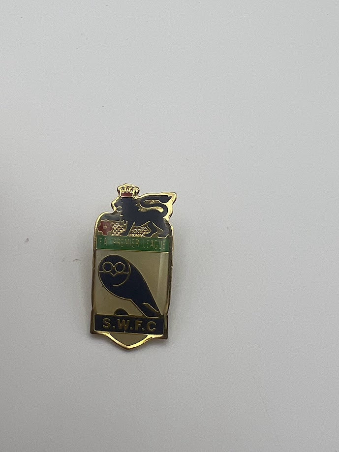 Sheffield Wednesday - FA Premier League Official Enamel Badge - 1996 / 1997 - Old Badge