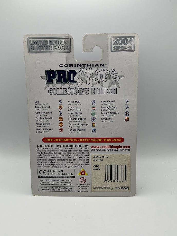 Adrian Mutu - Corinthian Prostars - Chelsea - Collector's Edition - PRO915
