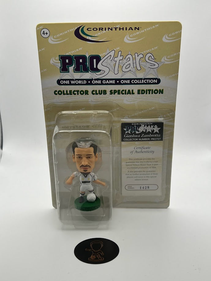 Gianluca Zambrotta Corinthian Football Figure - Juventus Away - PRO727 - Collectible