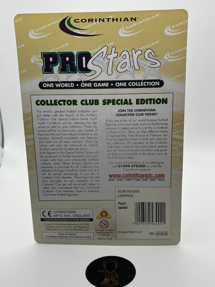 Kevin Keegan - Corinthian Prostars Football Figure - Liverpool - Away - PRO925