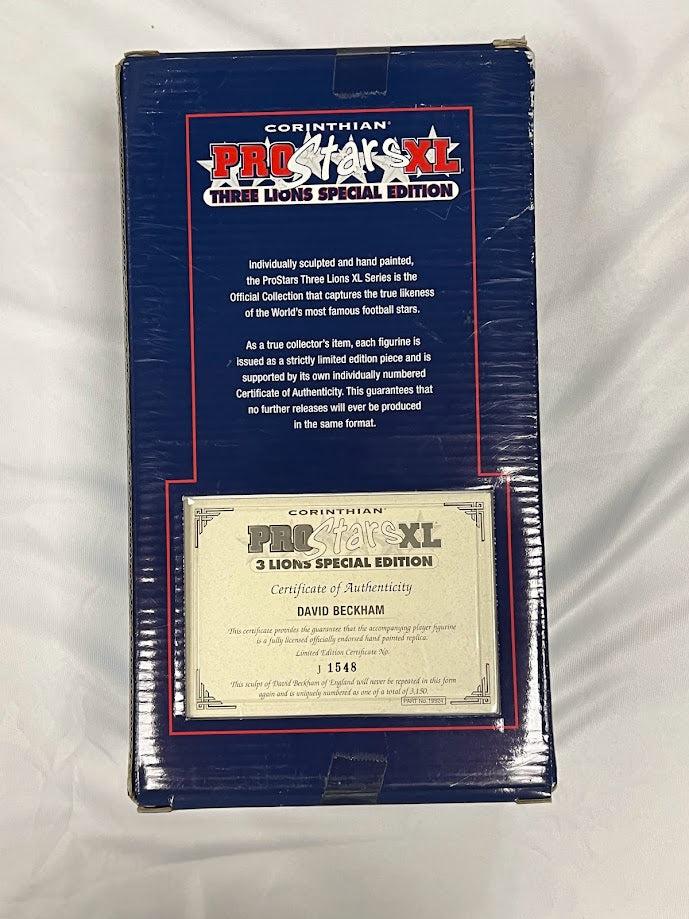 David Beckham - XL Corinthian ProStars Football Figure - Three Lions Special Edition - England - XL019