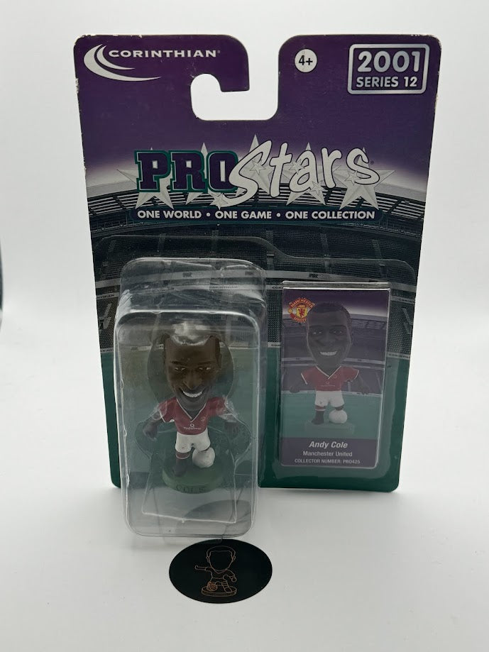 Andy Cole - Corinthian Prostars Football Figure - Manchester United - PRO425