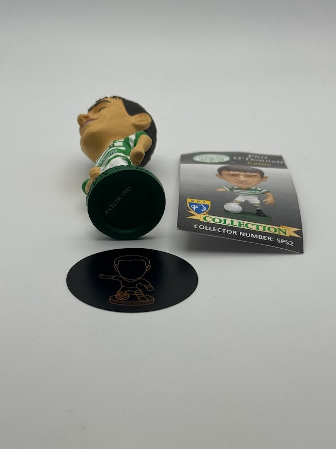 Phil O'Donnell + Collector Card - Celtic - Corinthian Figure Loose - SP52