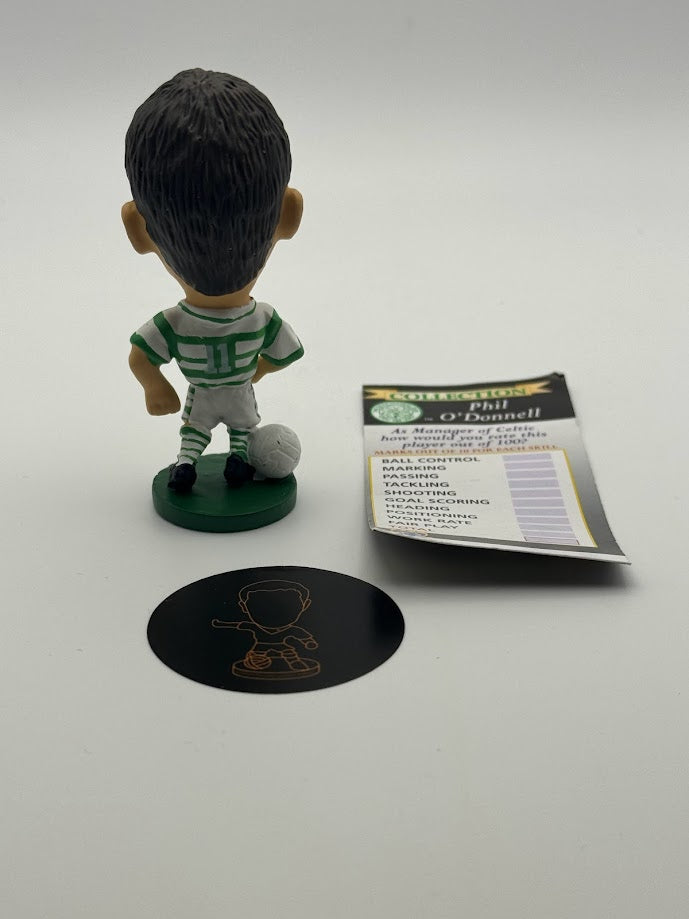 Phil O'Donnell + Collector Card - Celtic - Corinthian Figure Loose - SP52