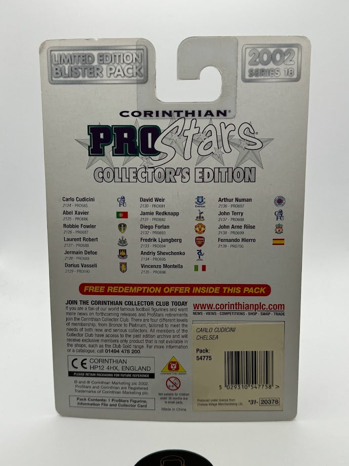 Carlo Cudicini - Corinthian ProStars Series 18 - Chelsea - PRO685