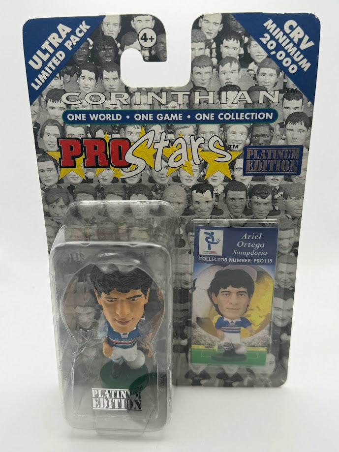 Ariel Ortega - Corinthian ProStars Series 4 - Sampdoria - PRO115 - Platinum
