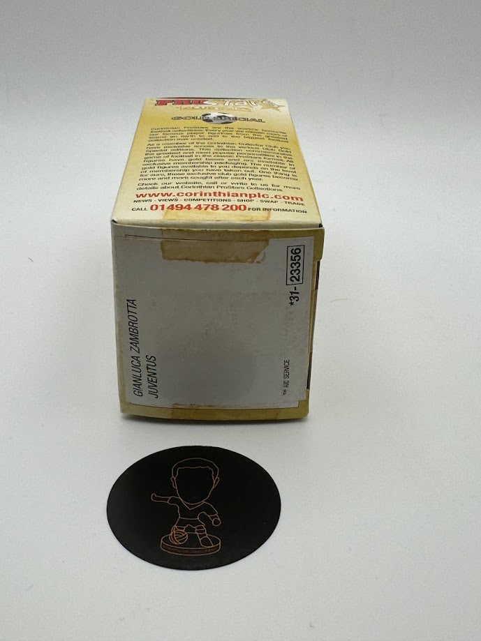 Gianluca Zambrotta Corinthian Football Figure - Juventus - ProStars Club Gold - CG240 - Collectible