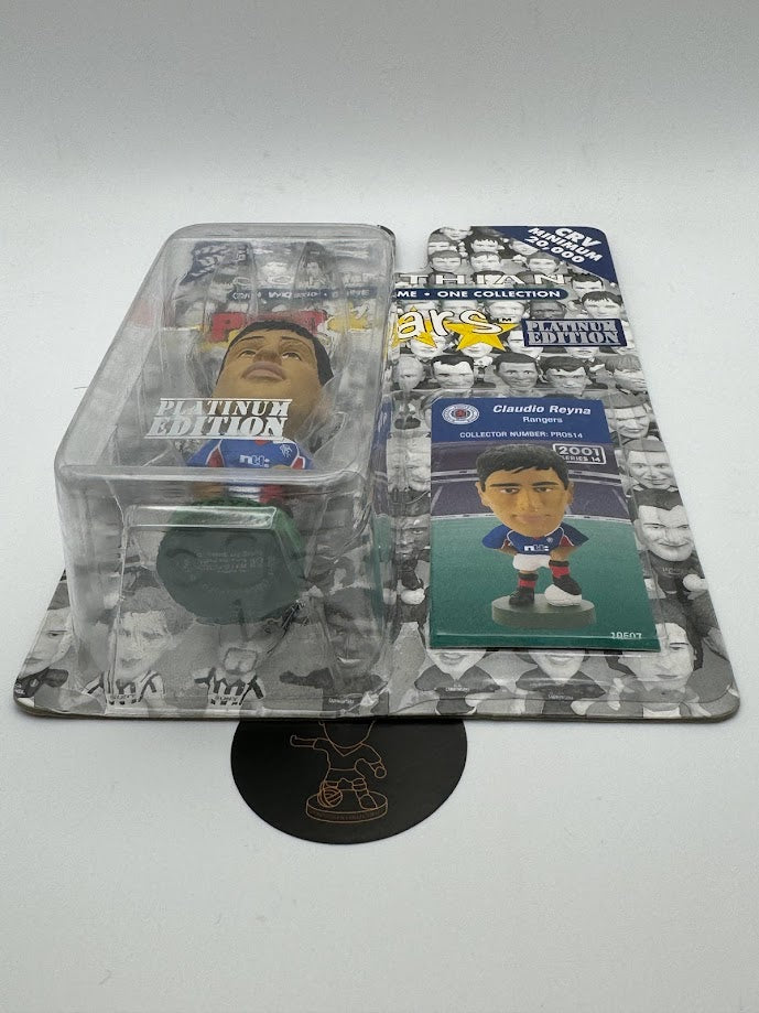 Claudio Reyna - Corinthian ProStars Series 14 - Platinum Edition - Rangers - PP514 / PRO514