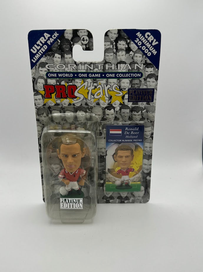 Ronald De Boer - Corinthian ProStars Series 4 - Holland - PRO163 - Platinum