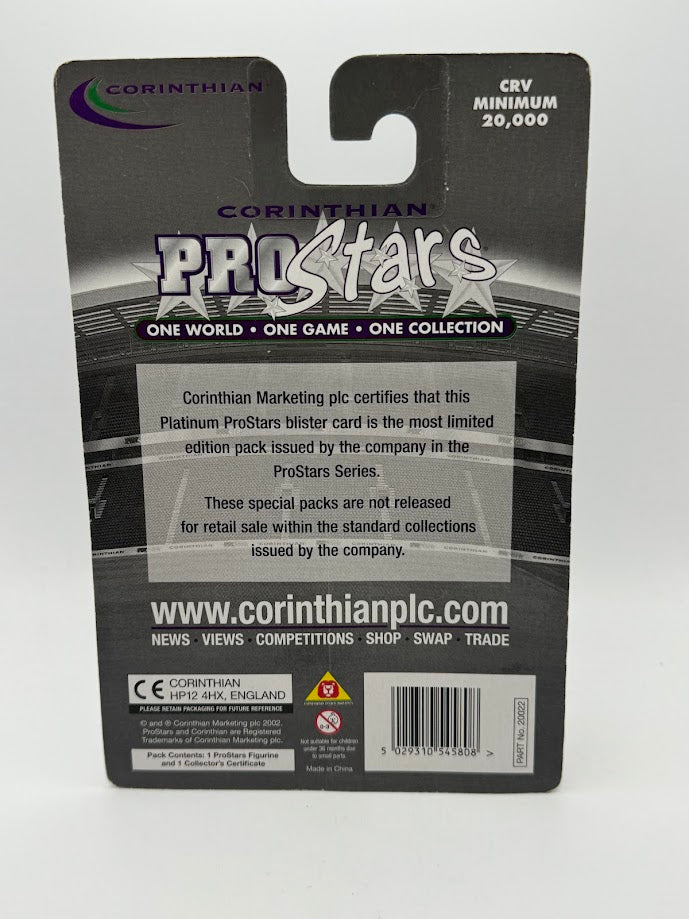 Stefano Fiore - Corinthian ProStars Collector's Edition Series 20 - Lazio - PP719 / PRO719 - Platinum