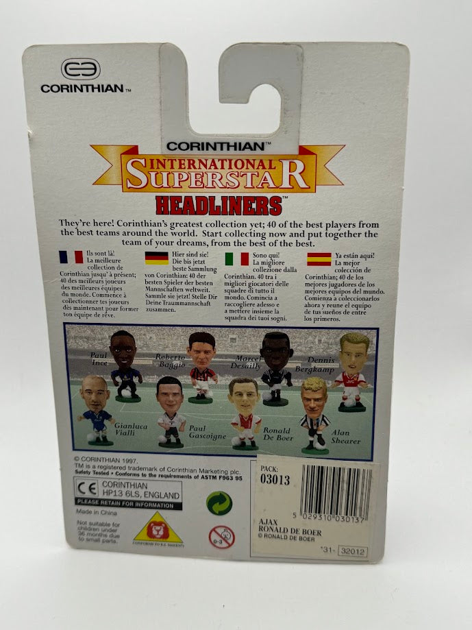 Ronald De Boer Corinthian Football Figure - Ajax - HOL001 - Collectible