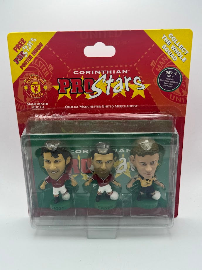 Manchester United Multi Pack - 3 Pack 1 Manchester United Corinthian Football Figures - Set 4 of 4