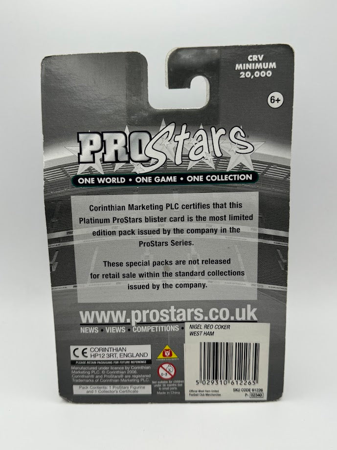 Nigel Reo-Coker - Corinthian ProStars Football - Platinum Figure - Series 34 - West Ham United - PP1493 / PRO1493