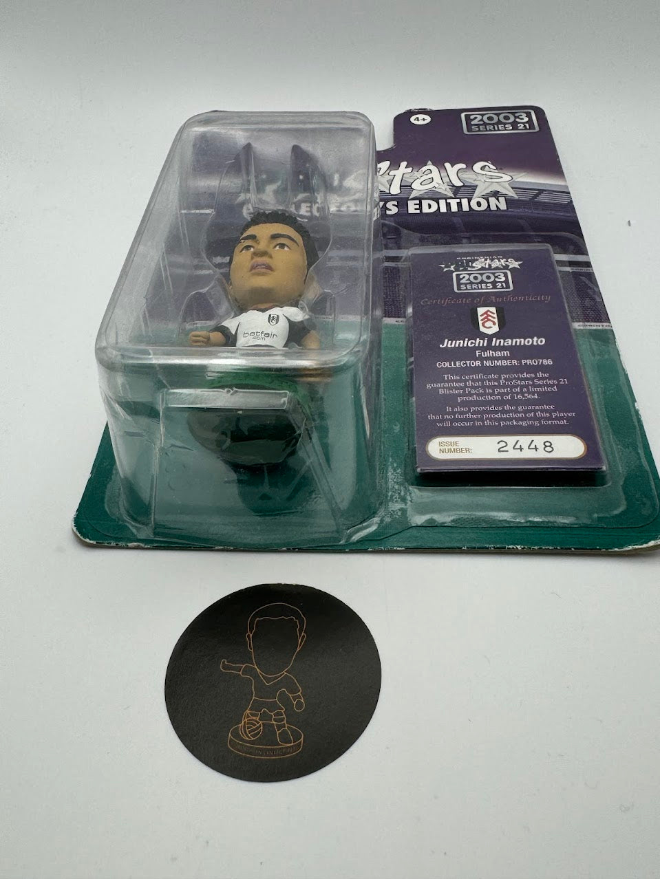 Junichi Inamoto - ProStars Corinthian Figure : Fulham - Series 21 - PRO786