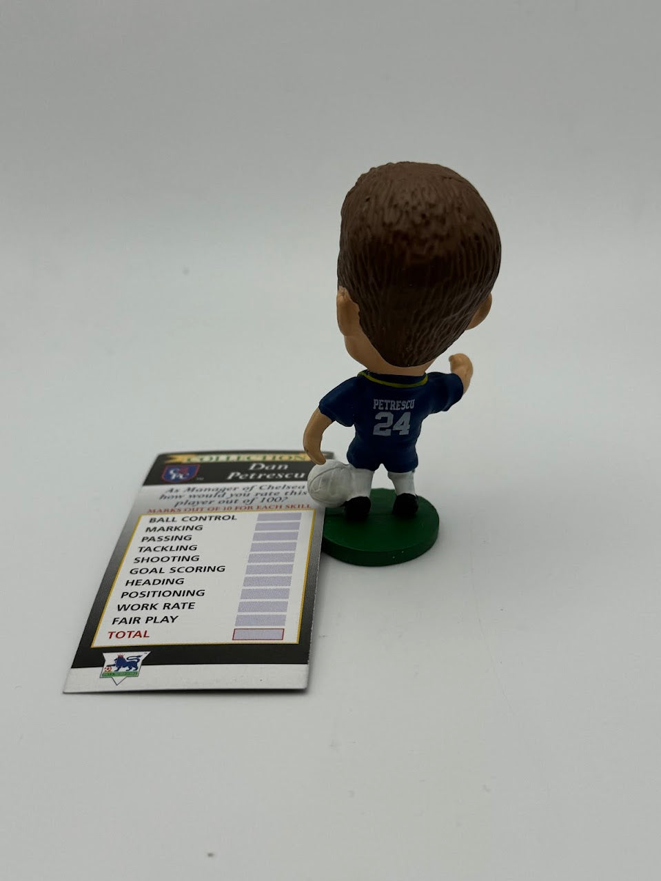 Dan Petrescu - Chelsea Corinthian Headliner Figure - Loose + Card - PL193