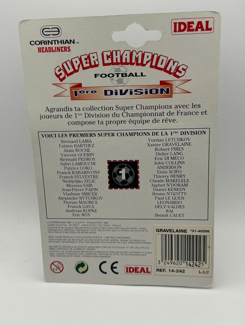 Xavier Gravelaine - Corinthian Football Figure - Marseille - FRA037