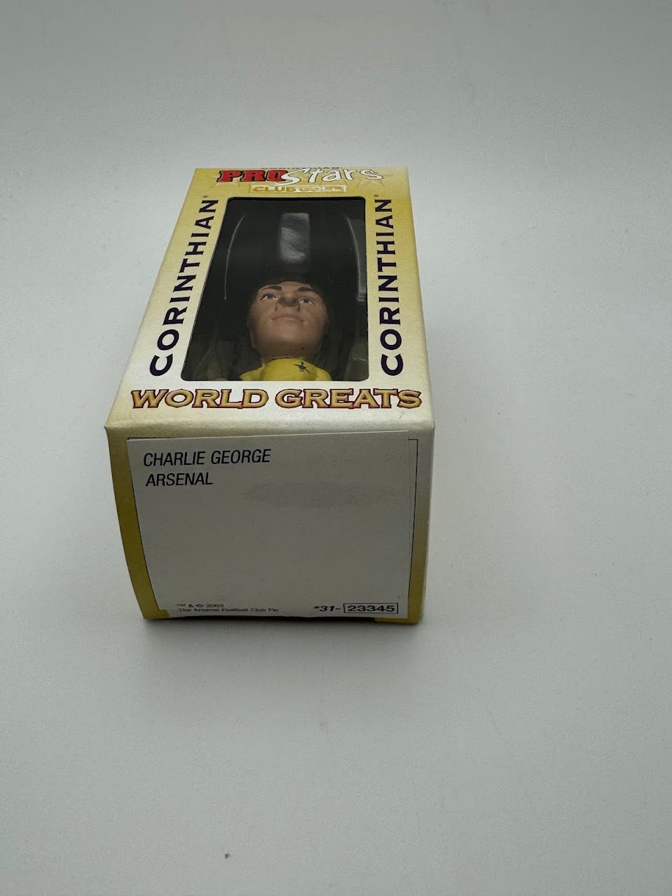 Charlie George - Corinthian Football Figure - Arsenal Away - ProStars Club Gold World Greats - CG229 - Collectible