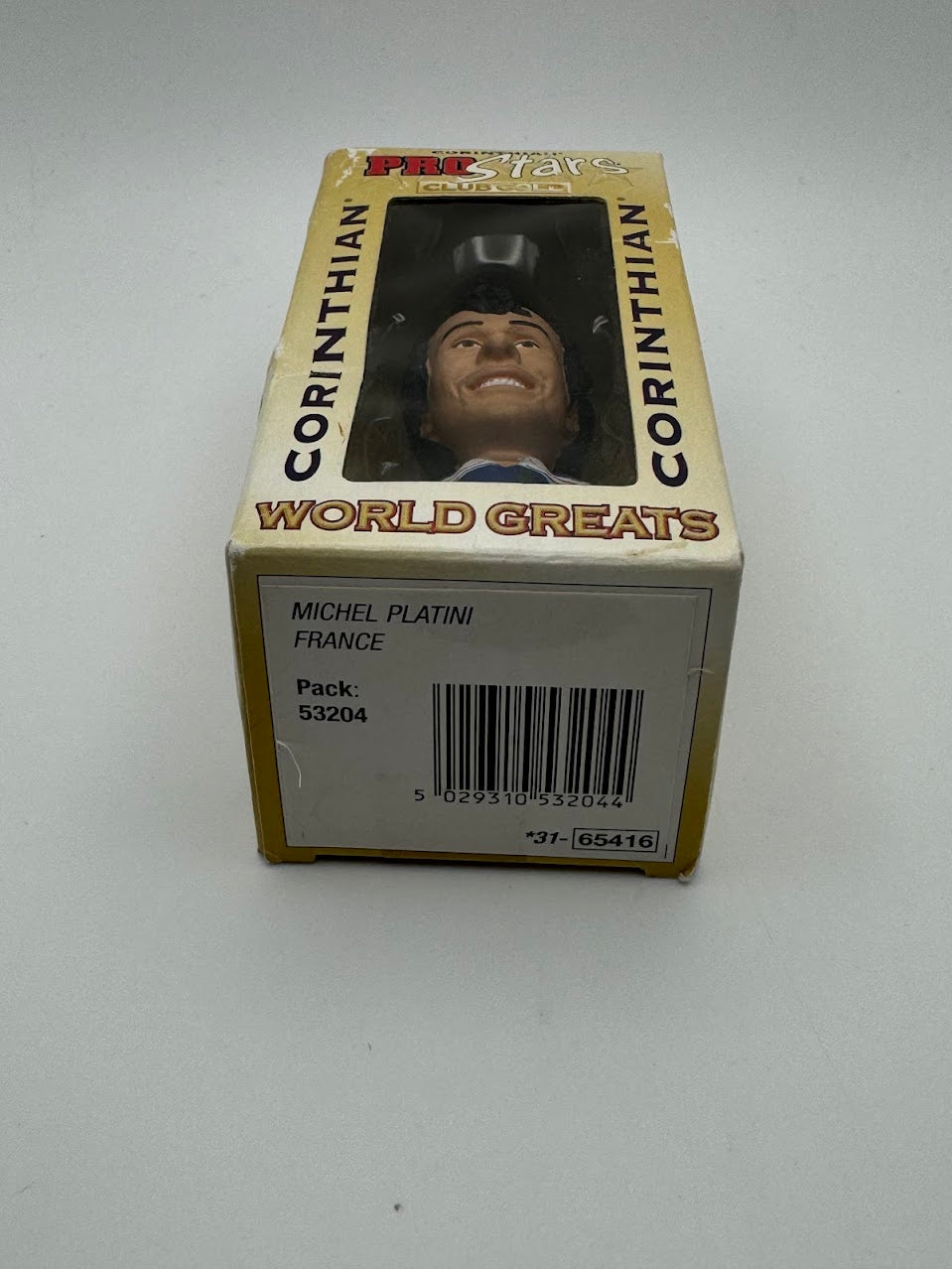 Michel Platini - Corinthian Football Figure - France - ProStars Club Gold World Greats - CG089