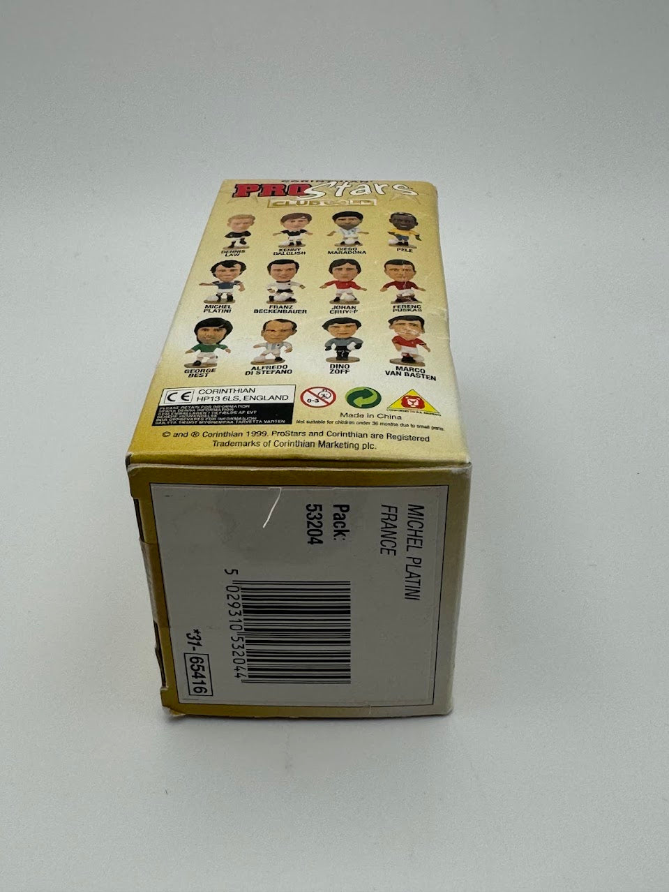 Michel Platini - Corinthian Football Figure - France - ProStars Club Gold World Greats - CG089