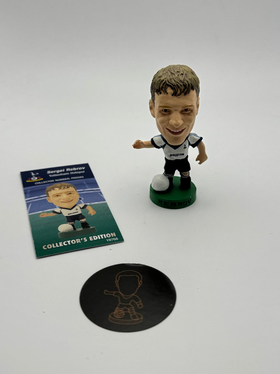 Sergei Rebrov - Tottenham - Corinthian ProStars Figure Loose + Card - PRO593