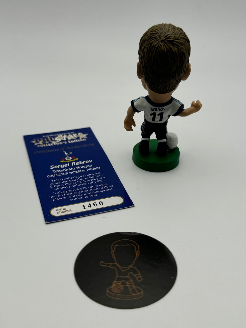 Sergei Rebrov - Tottenham - Corinthian ProStars Figure Loose + Card - PRO593