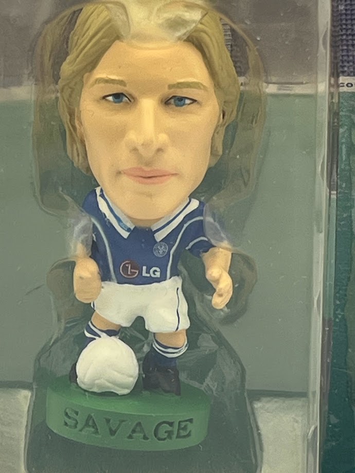 Robbie Savage Corinthian Football Figure - Leicester City - PRO465 - Collectible