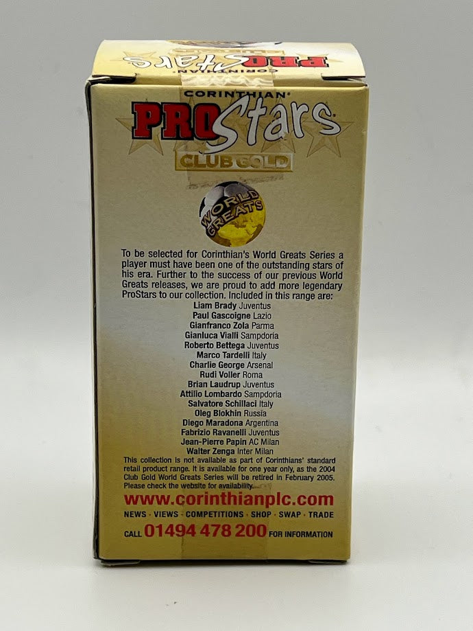 Gianfranco Zola - Corinthian Football Figure - Parma - ProStars Club Gold World Greats - CG225 - Collectible