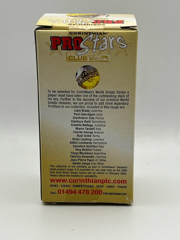 Gianfranco Zola - Corinthian Football Figure - Parma - ProStars Club Gold World Greats - CG225 - Collectible