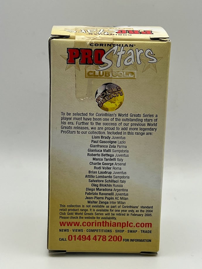 Liam Brady - Corinthian Football Figure - Juventus - ProStars Club Gold World Greats - CG223 - Collectible