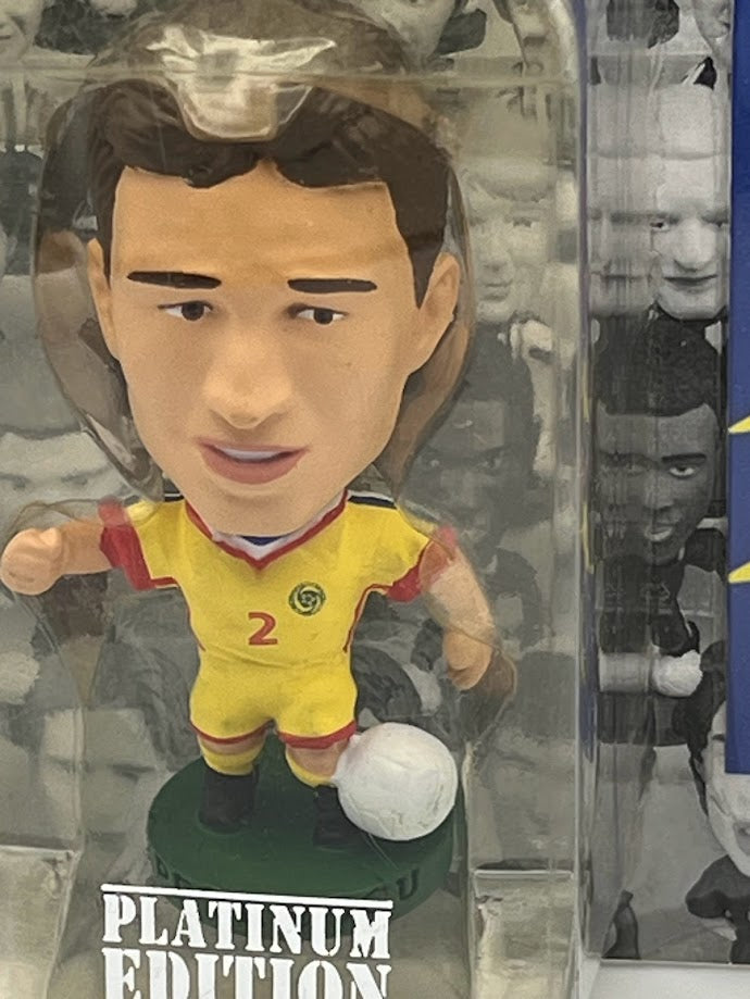 Dan Petrescu - Corinthian Football Figure - Romania - PRO241 - Collectible - Platinum Edition