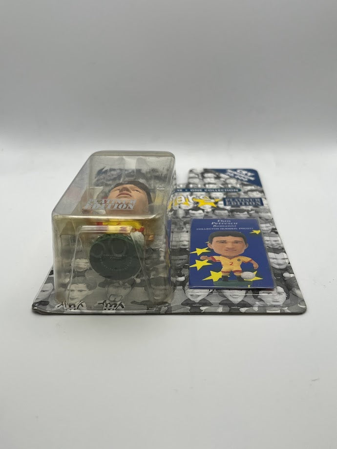 Dan Petrescu - Corinthian Football Figure - Romania - PRO241 - Collectible - Platinum Edition