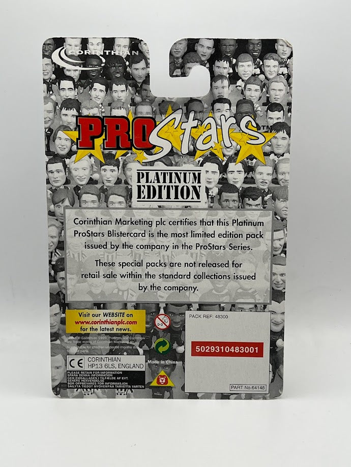 Dan Petrescu - Corinthian Football Figure - Romania - PRO241 - Collectible - Platinum Edition