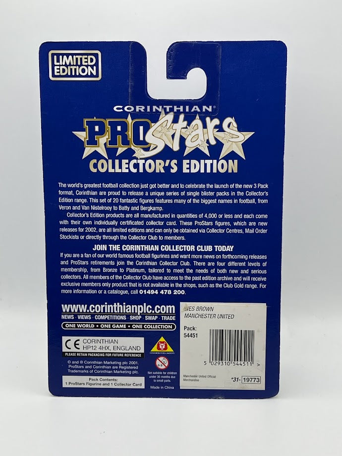 Wes Brown - Corinthian Prostars - Manchester United PRO530 - Collector's Edition