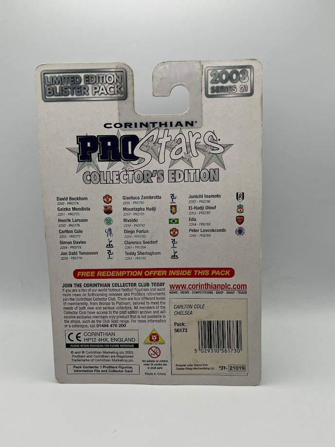 Carlton Cole ProStars Corinthian Figure : Chelsea Series 21 - PRO777