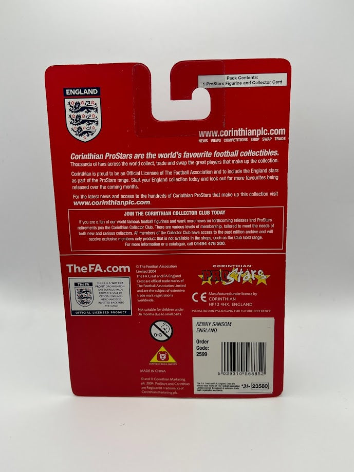 Kenny Sansom - Corinthian Football Figure - England - PRO1018 - CONVENTION 2004 SPECIAL GUESTS