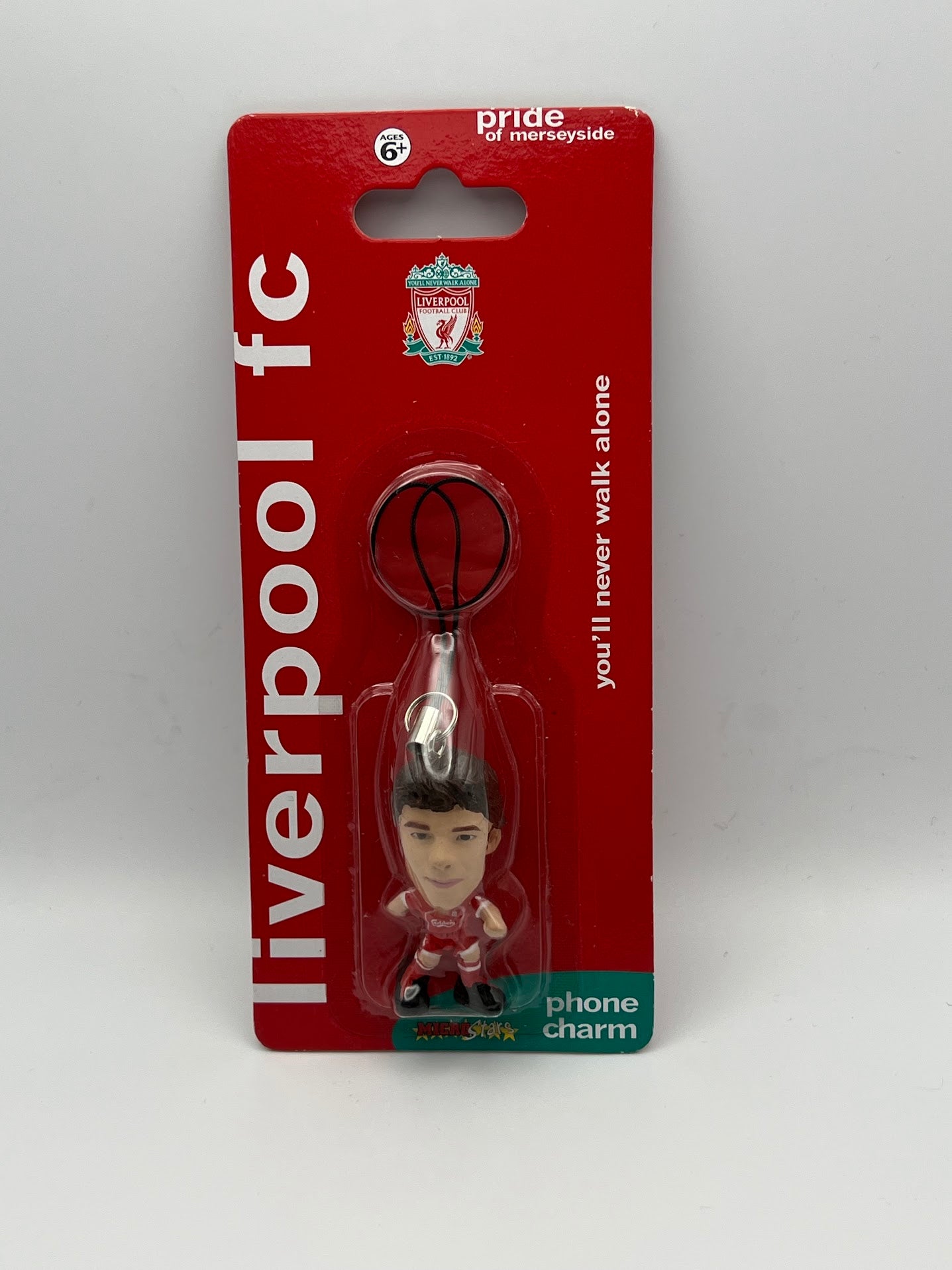 Xabi Alonso - Unopened Liverpool Corinthian Figure Phone Charm/Keyring - MicroStars