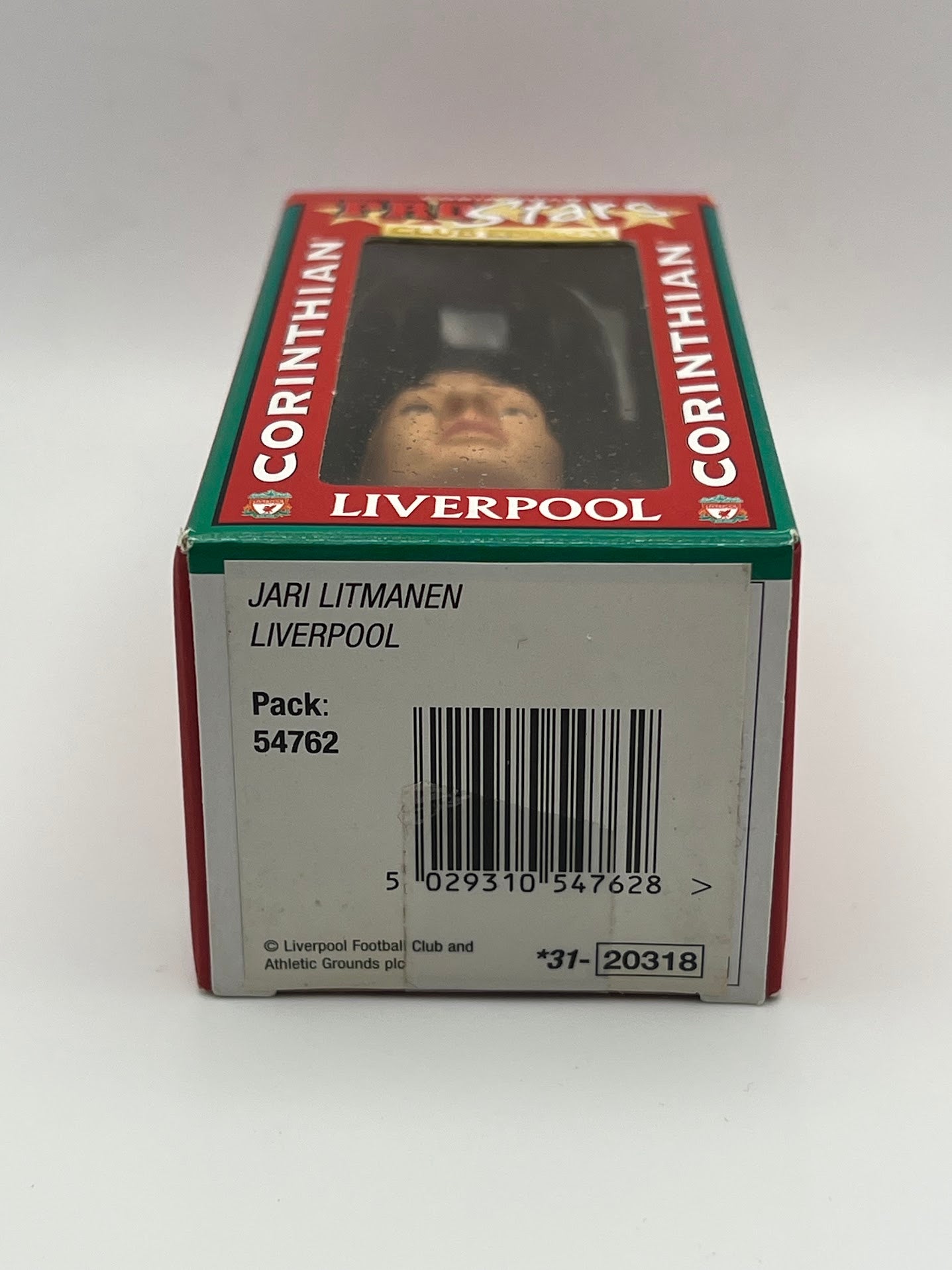 Jari Litmanen - Corinthian ProStars CLUB GOLD UK MEMBERSHIP 2002 Bronze - Liverpool Away- CG189