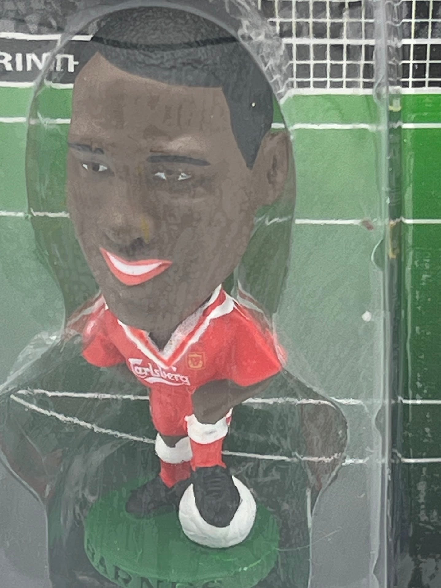 John Barnes Corinthian Football Figure - Liverpool FC - 1995 - PL26 - Collectible