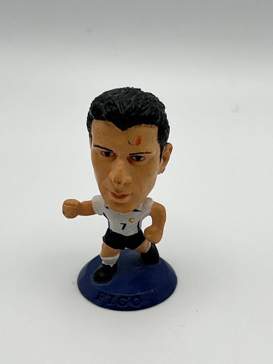 Luis Figo - Portugal Away - Loose Corinthian Figure - MicroStars - Blue Base - MC968