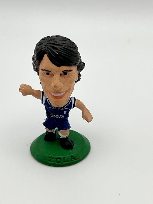 Gianfranco Zola - Chelsea - Loose Corinthian Figure - MicroStars - Green Base - MC257