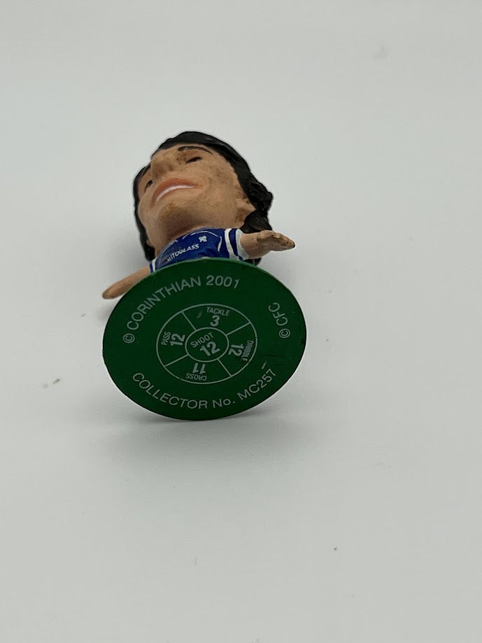Gianfranco Zola - Chelsea - Loose Corinthian Figure - MicroStars - Green Base - MC257