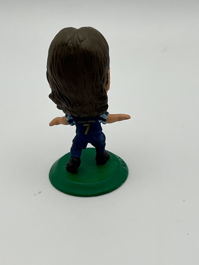 Andy Van Der Meyde - Inter Milan Away - Loose Corinthian Figure - MicroStars - Green Base - MC3419