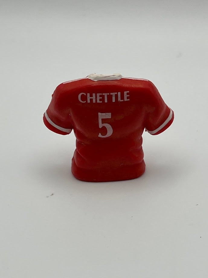 Sugar Puffs 1990's Nottingham Forest - Miniature Shirt Pencil Topper - Steve Chettle